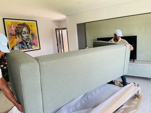 Delivering and unwrapping couch services
