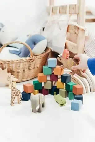 Photo of Toys lined up for delivery