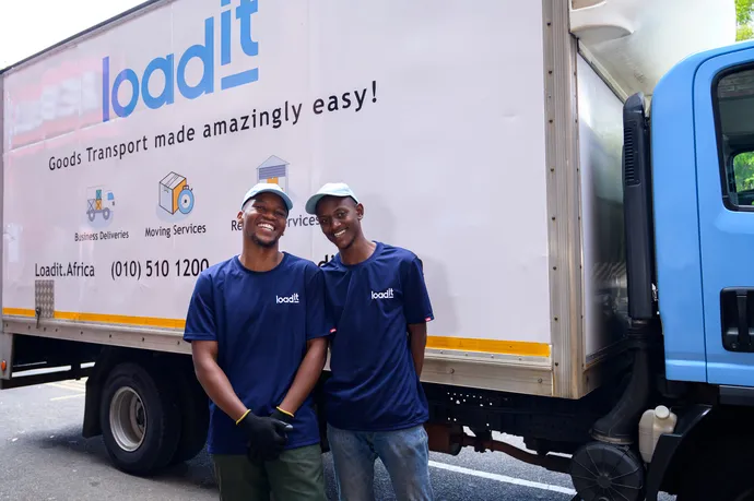 Loadit Truck and driver