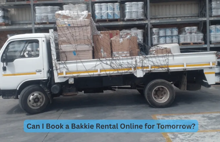 Can I Book a Bakkie Rental Online for Tomorrow?
